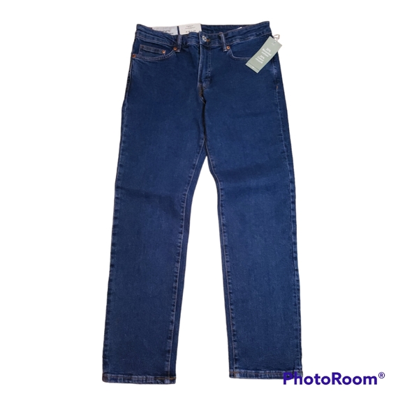 H&M Mens Jeans Straight Fit - Picture 1 of 4
